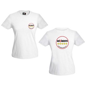 T-shirt Donna Stampa fronte/retro